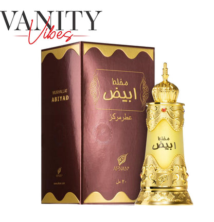 Mukhallat Abiyad by Afnan  Eau de Parfum 20 ml  For Men & Women