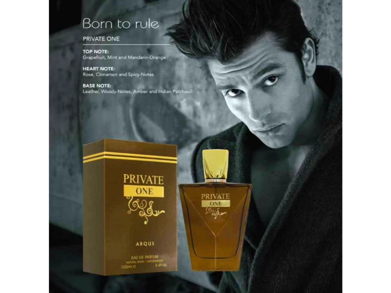 LA MUSE Arqus Private One Eau de Parfum for Men 100ml (Sophisticated & Long-Lasting Fragrance)
