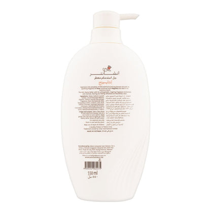 Enchanteur Enticing Perfumed Shower Gel 550ml - Deep Cleansing Moisturizing Body Wash with Long Lasting Floral Fruity Fragran
