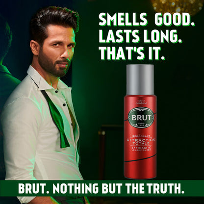Attraction Totale by Brut Deodorant Spray 200ml