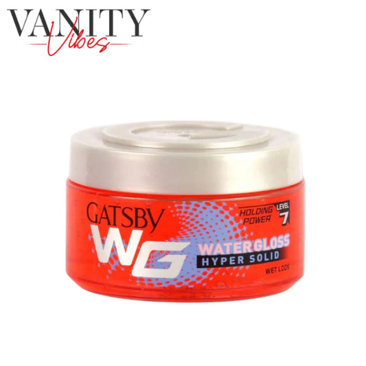 Gatsby Water Gloss Hyper Solid Hair Gel 150g