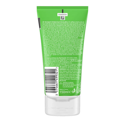 NEUTROGENA Oil Balancing In-Shower Face Mask with Lime & Glycolic Acid