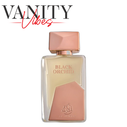 AL Qamar Black Orchid Eau de Parfum 100ml Pour Homme - Long Lasting Perfume for Men