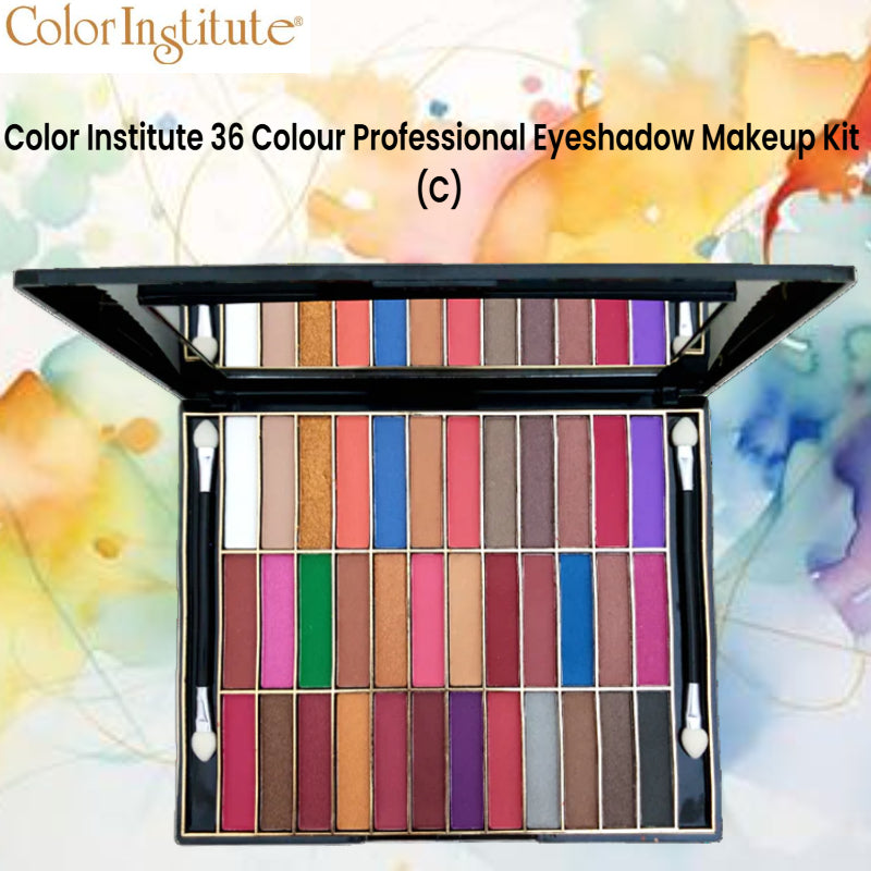 Color Institute 36 Colour Professional Eyeshadow Makeup Kit (C)