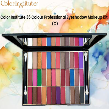 Color Institute 36 Colour Professional Eyeshadow Makeup Kit (C)