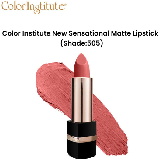 Color Institute New Sensational Matte Lipstick (Shade:505)