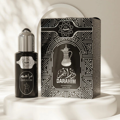 Al Arabia Dirahim Eau De Parfum 50ml – Long Lasting Luxury Arabic Fragrance for Men & Women, Fresh Elegant Scent