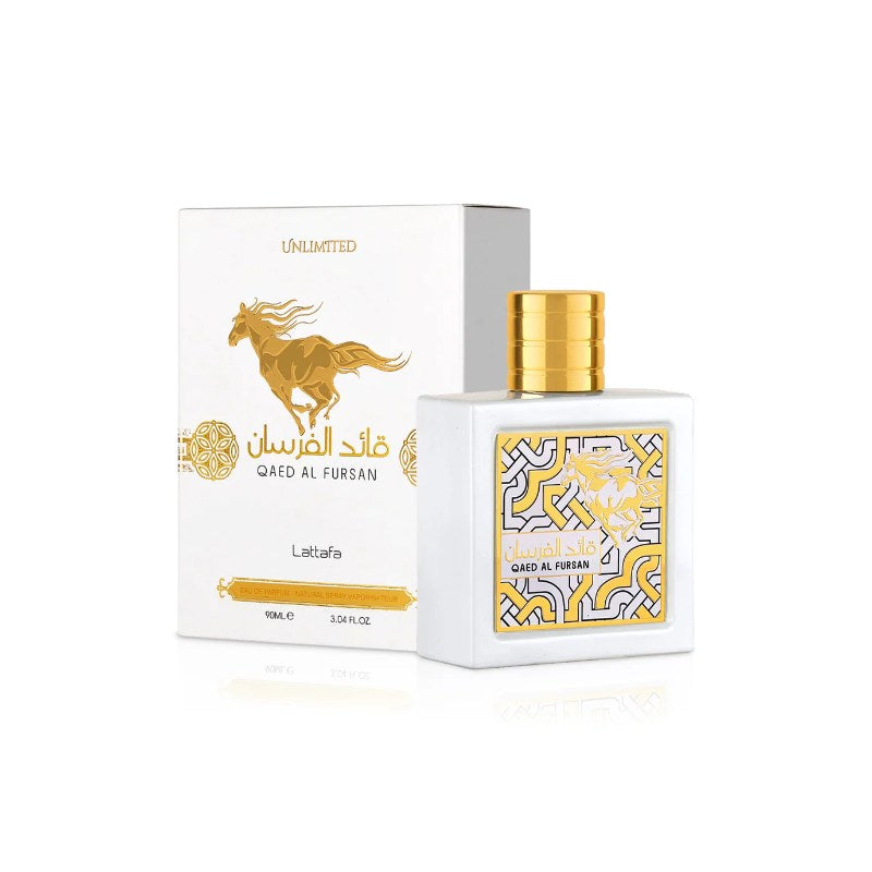 Lattafa Qaed Al Fursan Unlimited White 100ml Long Lasting Unisex Eau de Parfum