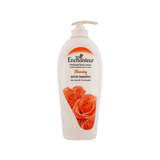 Enchanteur Stunning Perfumed Body Lotion 500ml + Enchanteur Gorgeous Perfumed Body Lotion 250ml (Pack of 2)