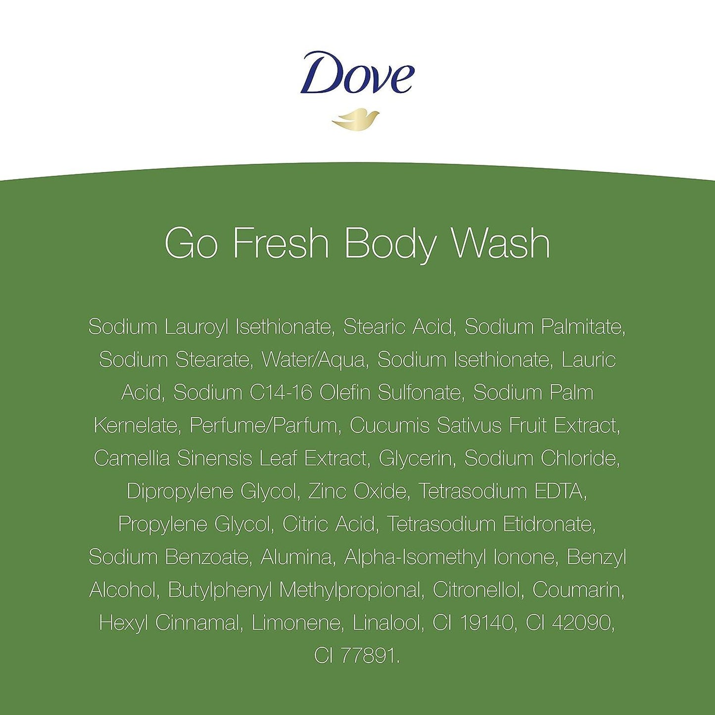 Dove Go Fresh Cucumber & Green Tea Scent Body Wash 200ml