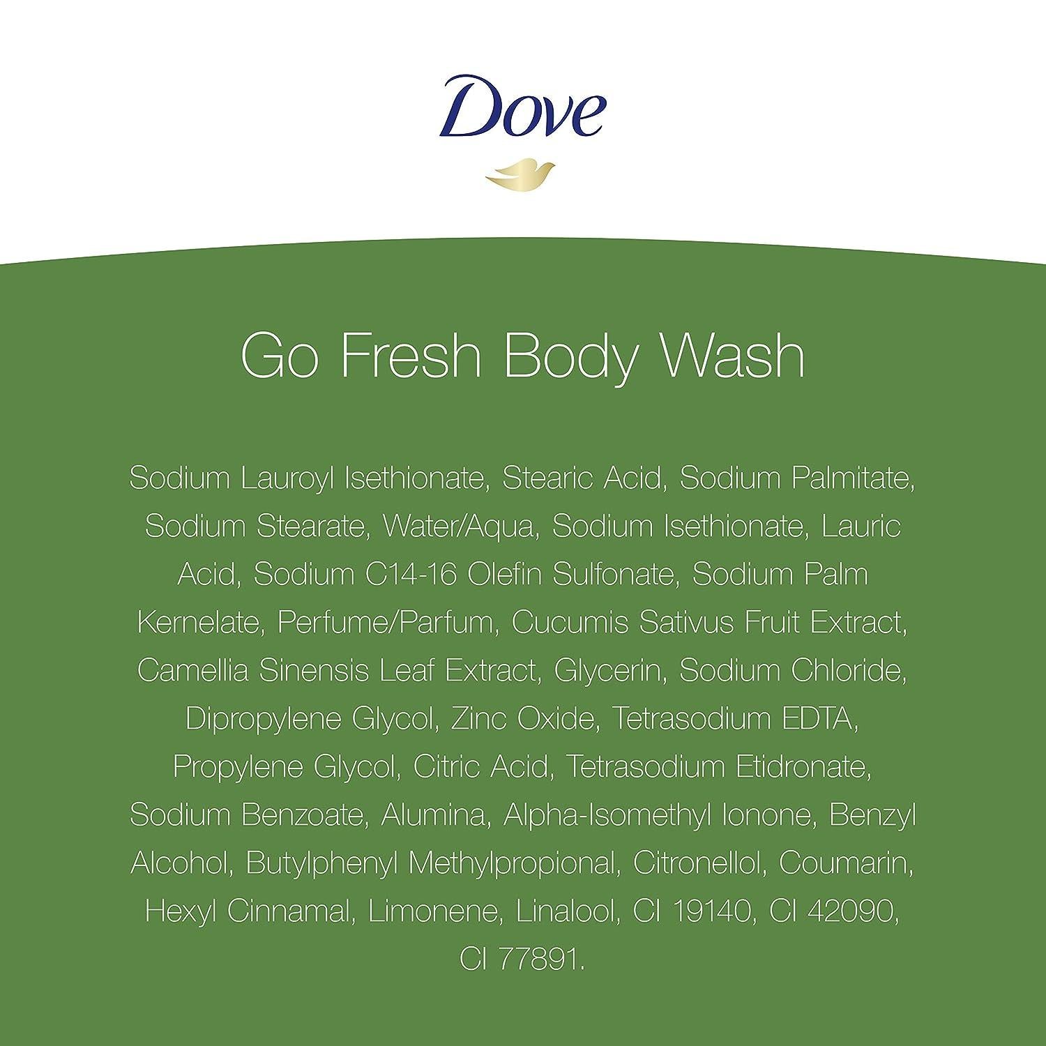 Dove Go Fresh Cucumber & Green Tea Scent Body Wash 200ml