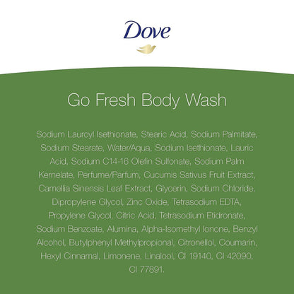 Dove Go Fresh Cucumber & Green Tea Scent Body Wash 200ml