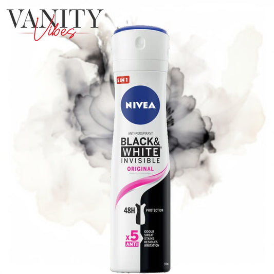 Nivea Black & White Invisible Original Women Body Spray Deodorant 150ml