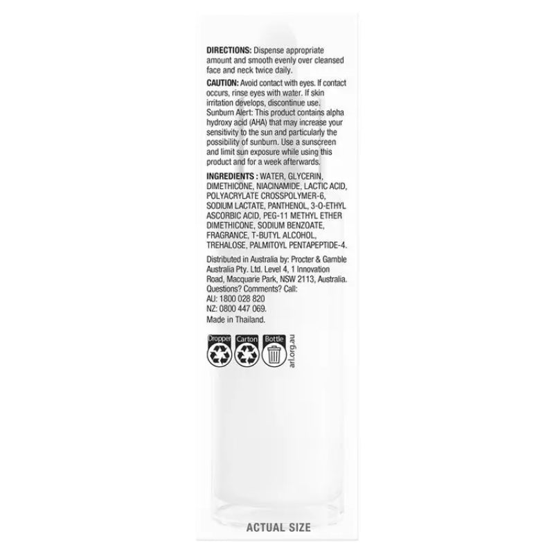 Olay Luminous Niacinamide + Vitamin C Super Serum 30ml – Reduces the Look of Dark Spots & Boosts Skin Radiance