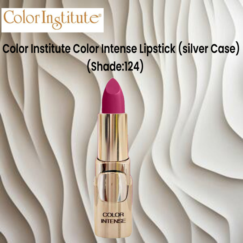 Color Institute Color Intense Lipstick (silver Case) (Shade:124)