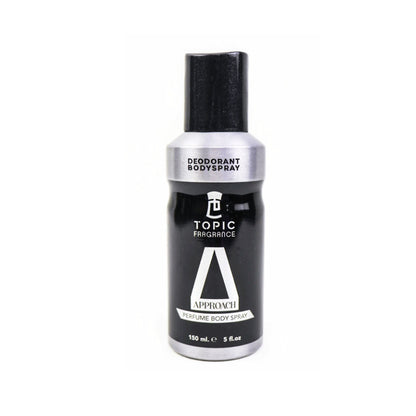 Topic Fragrance Approach Perfume Body Spray 150ml Long-Lasting Fresh & Elegant Scent