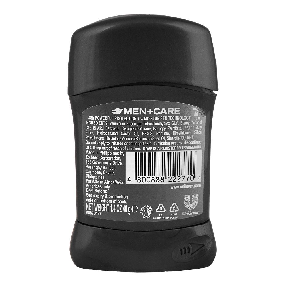 Dove Men+Care Extra Fresh Non-Irritant 48H Anti-Perspirant Deodorant Stick 40g