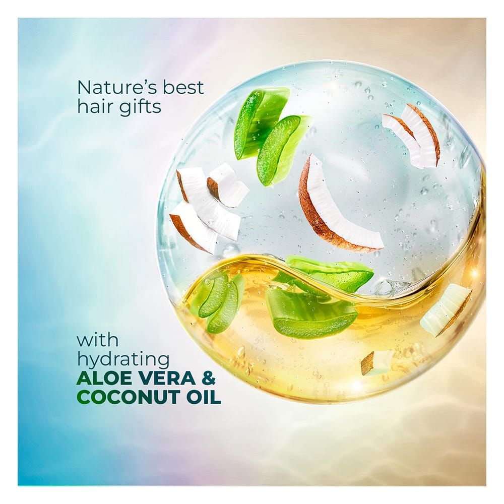 Sunsilk Coconut Oil and Aloe Vera Bouncy Volume Shampoo 380ml