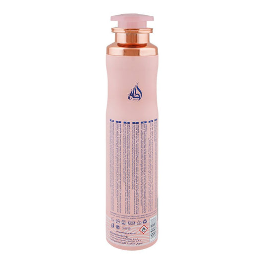 Lattafa Qaa’ed Air Freshener 300ml - Long Lasting Luxury Oriental Woody Fragrance Room Spray for Home & Office