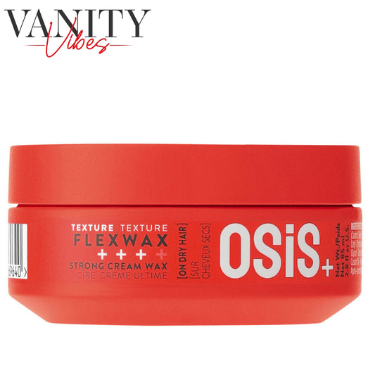 Schwarzkopf Osis+ Texture Flexwax Strong Cream Wax 85ml Strong Hold & Flexible Styling