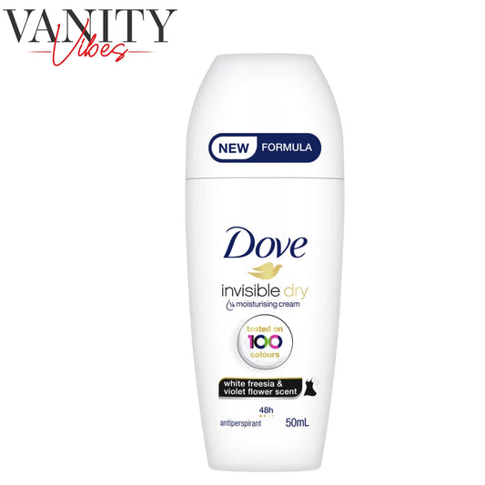 Dove Invisible Dry Anti Perspirant White Freesia & Violet Roll On 50ml