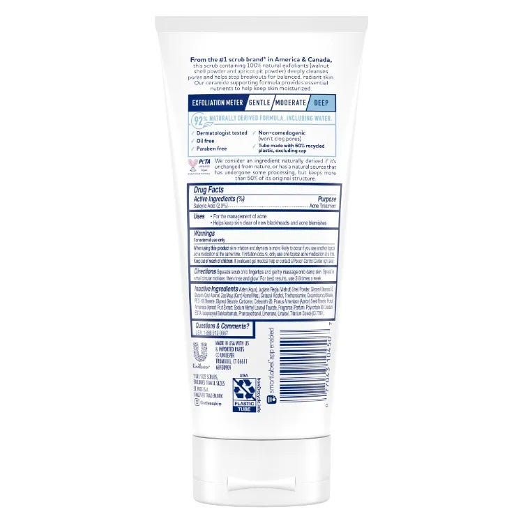 St. Ives Blemish Care Scrub Apricot 170g Deep Cleansing & Anti-Blemish Face Scrub