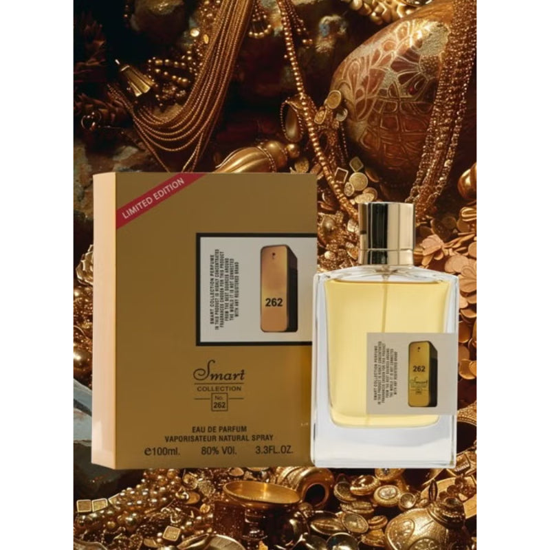 Smart Collection 262 Limited Edition Eau De Parfum 100ml – Long Lasting Luxury Fresh Fragrance for Men & Women