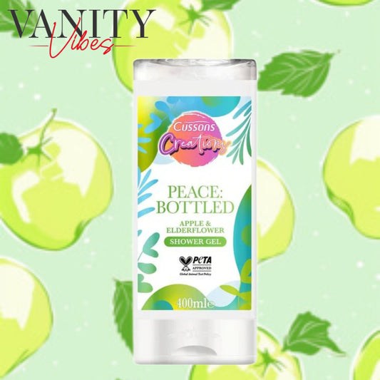 Cussons Creations Peace Bottled Apple & Elderflower Shower Gel 400Ml