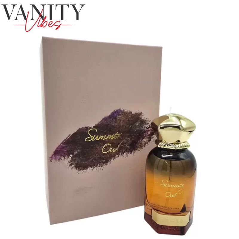Ahmed Al Maghribi Perfumes Summer Oud EDP 60ml Long-Lasting Fresh Oud Fragrance for Men & Women