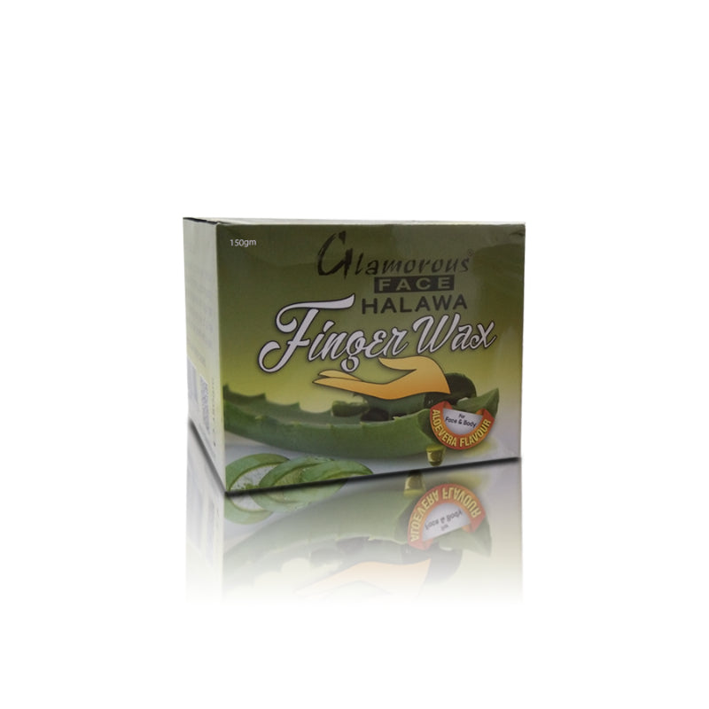 Glamorous Face Finger Wax 150 gm (Aloevera)