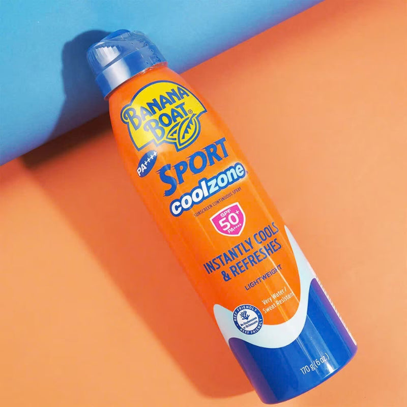 Banana Boat Sunscreen Spray Sport CoolZone SPF50+ PA++++ 170g