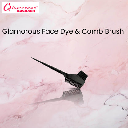 Glamorous Face Dye & Comb Brush