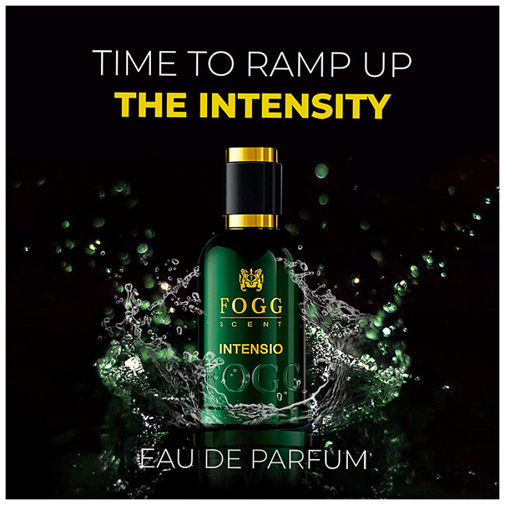 Fogg Scent Intensio Perfume for Men EDP 100ml - Long Lasting Eau de Parfum with Bold & Masculine Fragrance