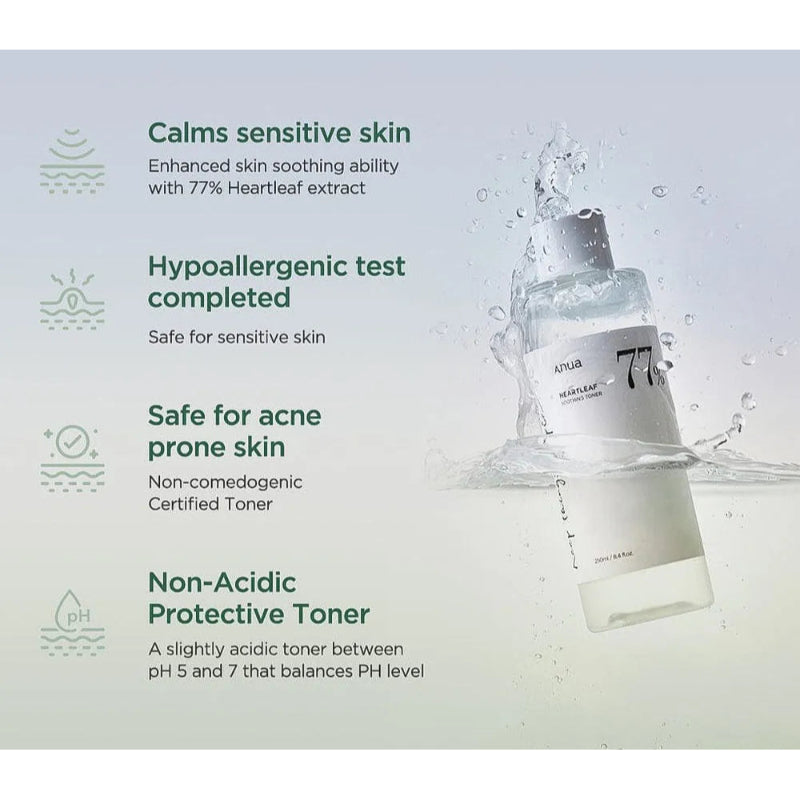 Anua Heartleaf 77% Soothing Toner 40ml MINI