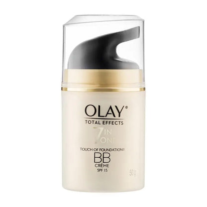 Olay Total Effects 7-in-1 Touch of Foundation BB Creme SPF15 50g - Anti-Aging & Lightweight Coverage