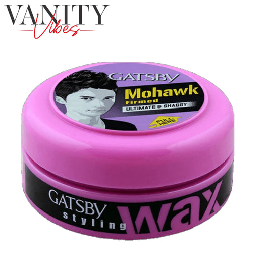 GATSBY MOHAWK FIRMED ULTIMATE & SHAGGY HAIR WAX 75GM