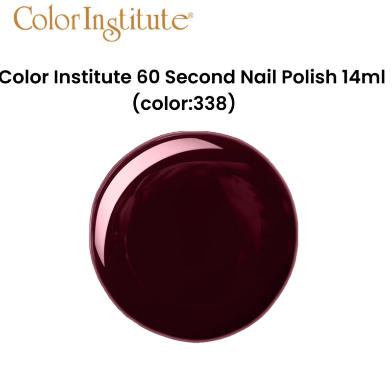 Color Institute 60 Second Nail Polish 14ml (color:338)