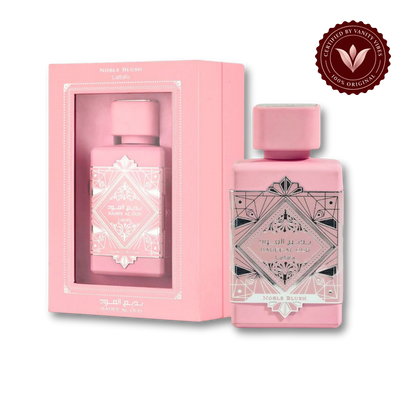 Lattafa Badee Al Oud Noble Blush Pink Eau de Parfum 100ml - Long Lasting Floral Fragrance for Women