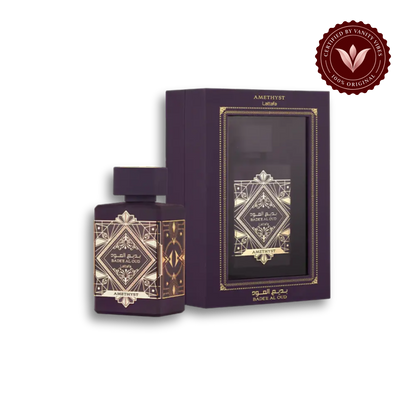 Lattafa Badee Al Oud Amethyst Purple Eau de Parfum For Women And Men 100ml