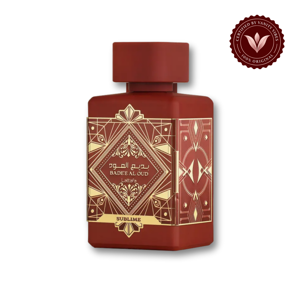 Lattafa Badee Al Oud Sublime Red Eau De Parfum Spray For Women And Men 100ml