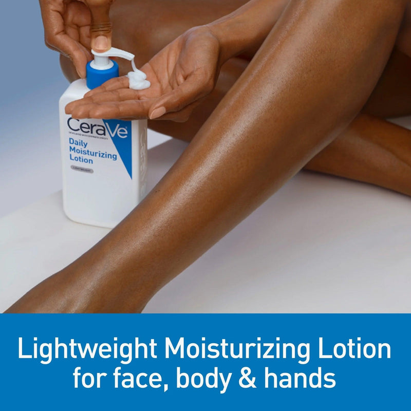 CeraVe Daily Moisturizing Lotion use image from exact 355 ml gallery