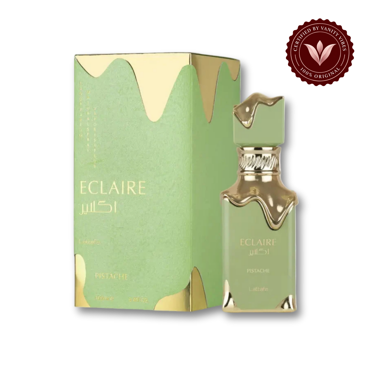 Lattafa Eclaire Pistache Perfume EDP 100ml Long Lasting Arabic Fragrance Unisex