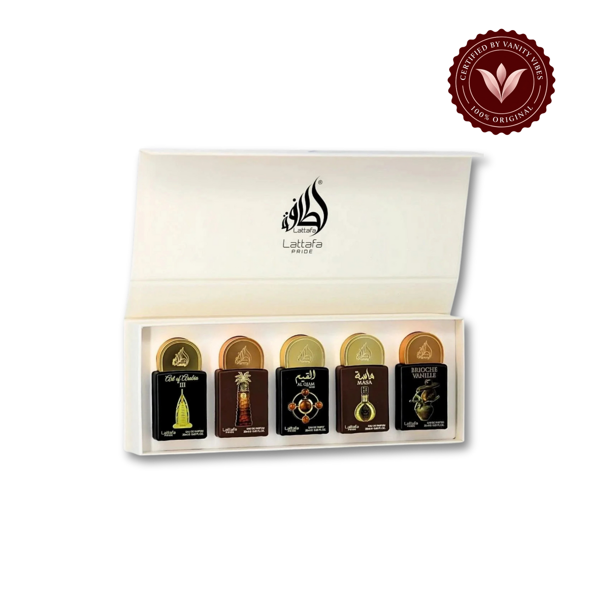 Lattafa Pride Eau de Parfum Gift Set Collection No.4 (5 x 20ml)