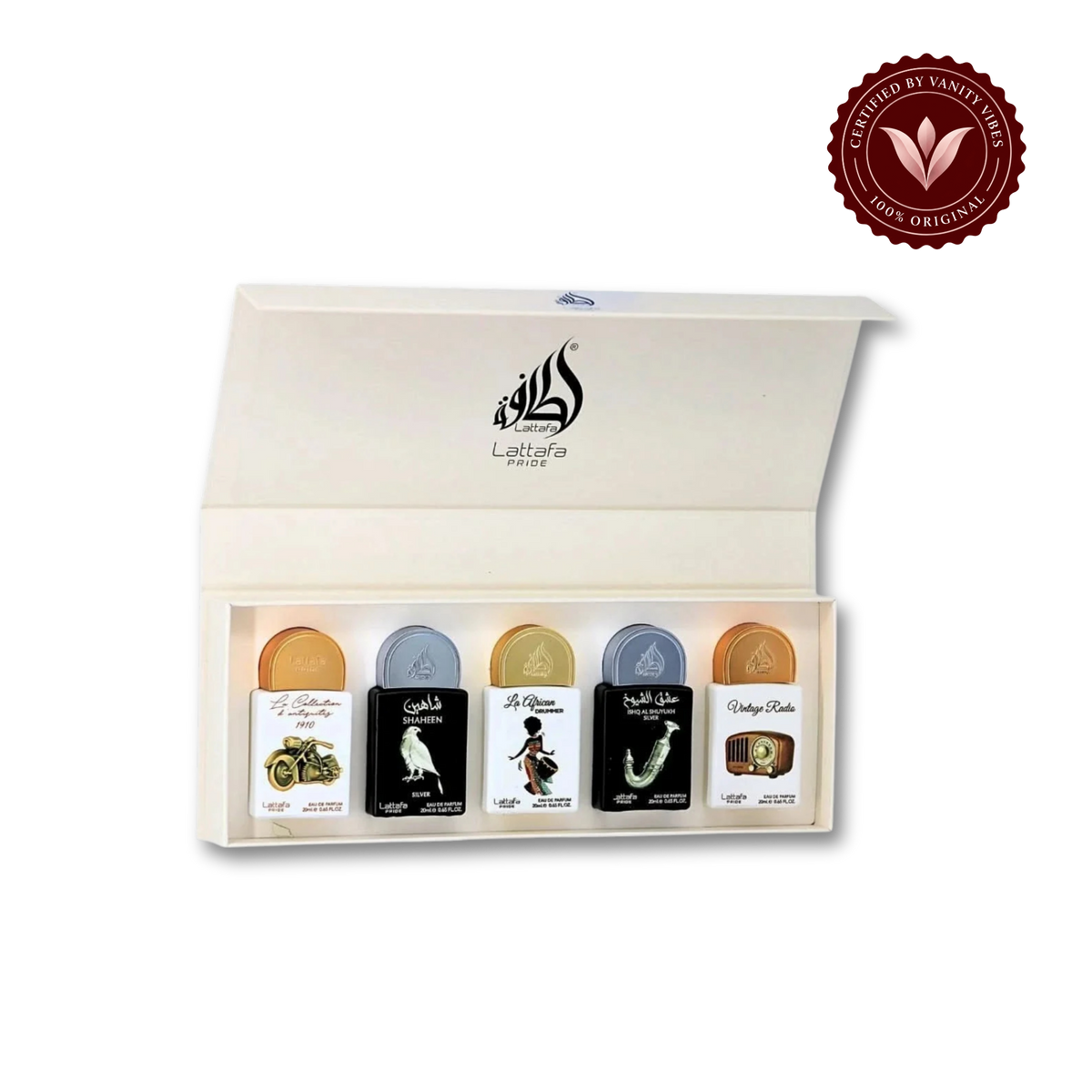 Lattafa Pride Eau de Parfum Gift Set Collection No.5 (5 x 20ml)