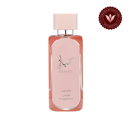 Lattafa Hayaati Florence for Women EDP 100ml - Long Lasting Floral & Fresh Perfume