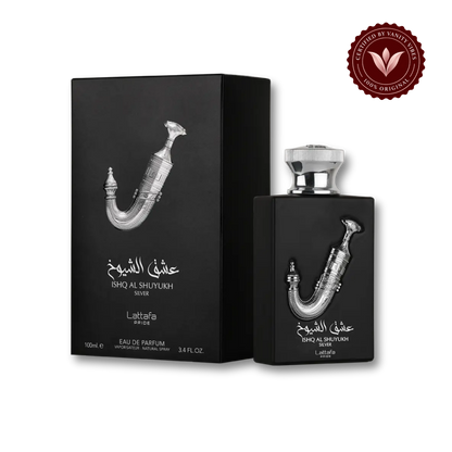Lattafa Ishq Al Shuyukh Silver Perfume for Unisex Eau de Parfum