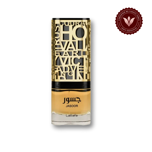 Lattafa Jasoor Eau de Parfum 100ml - Long Lasting Original Oriental Woody Unisex Fragrance for Men & Women