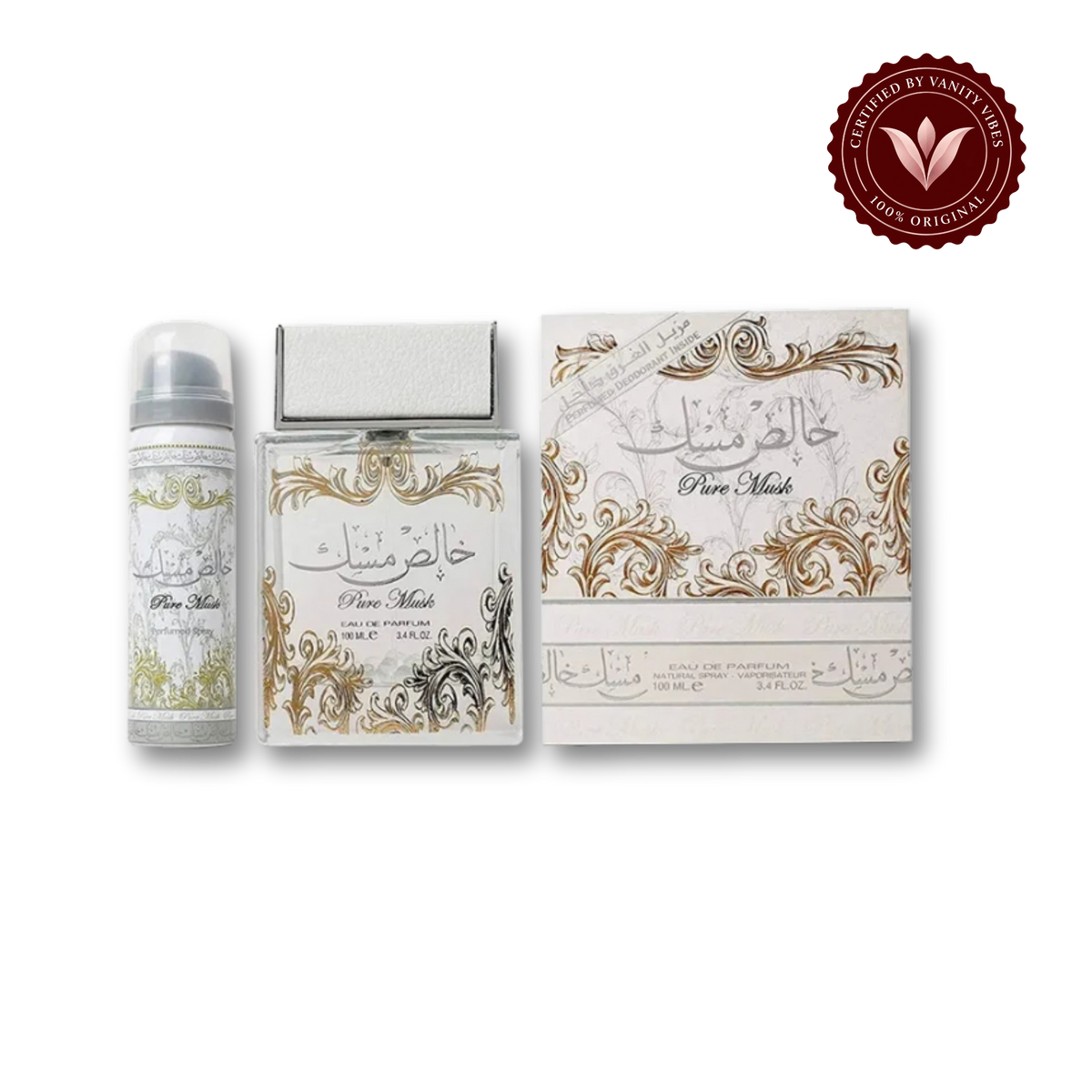 Lattafa Khalis Musk Pure Musk White Eau de Parfum 100 ml For Men And Women