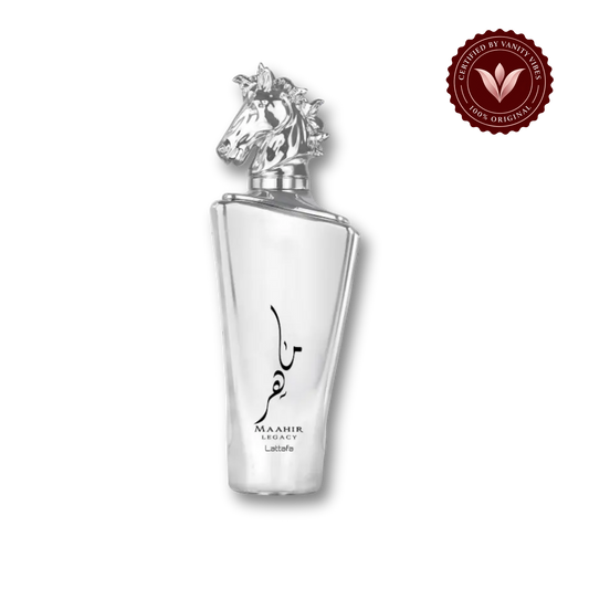 Lattafa Maahir Lagacy Silver Perfume Eau De Parfum, For Women 100ml
