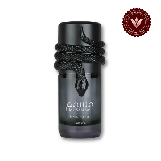 Musamam Black Intense EDP by Lattafa 100ml Long-Lasting Bold & Intense Fragrance